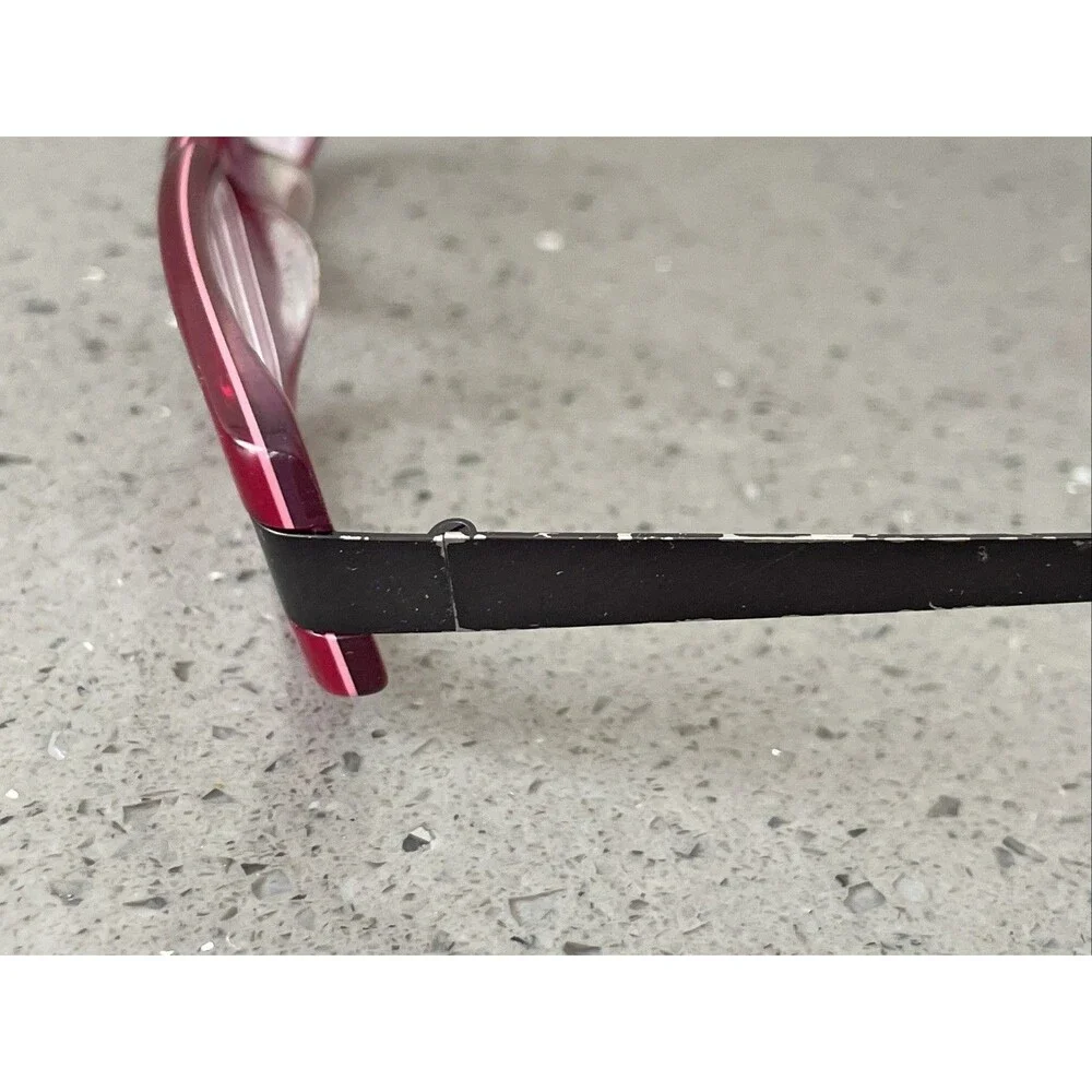 Humphrey's By Eschenbach H 2186 50 Eyeglasses Frames ONLY 50-15-135 red full rim